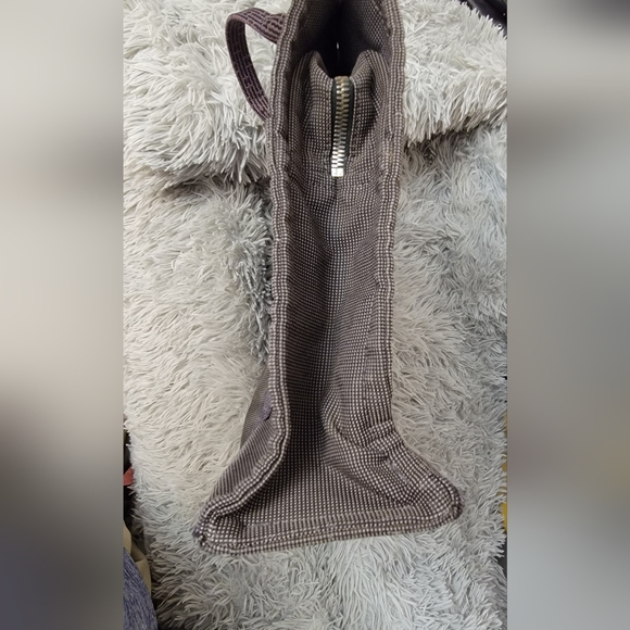 Authentic Hermès Herline Grey Canvas Tote - Picture 13 of 16